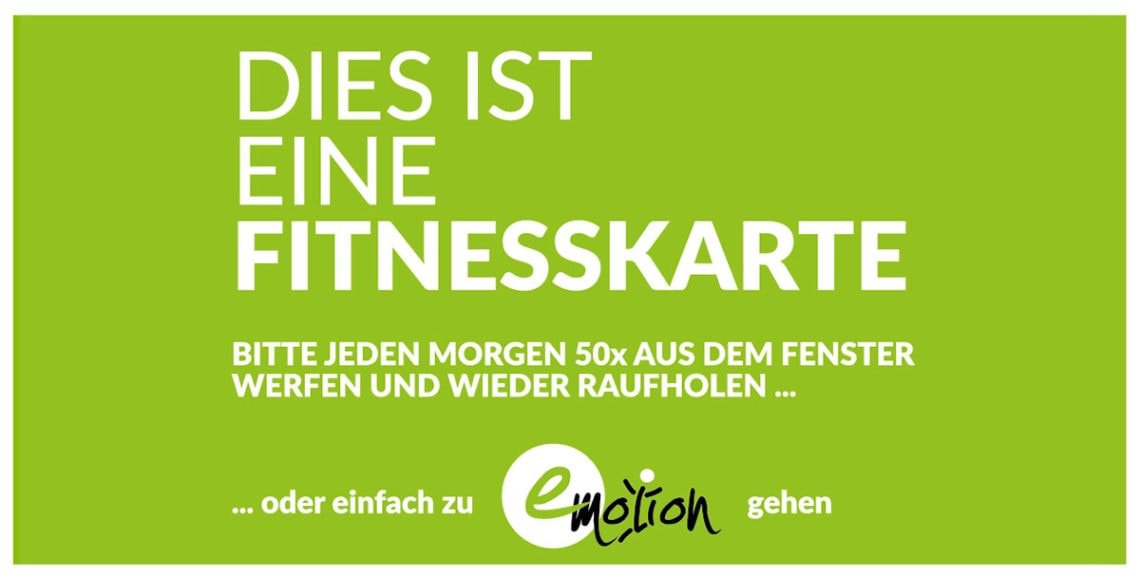 fitnesskarte-e-motion